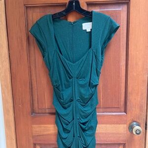 Nicole Miller Atelier Jade Green Bodycon dress